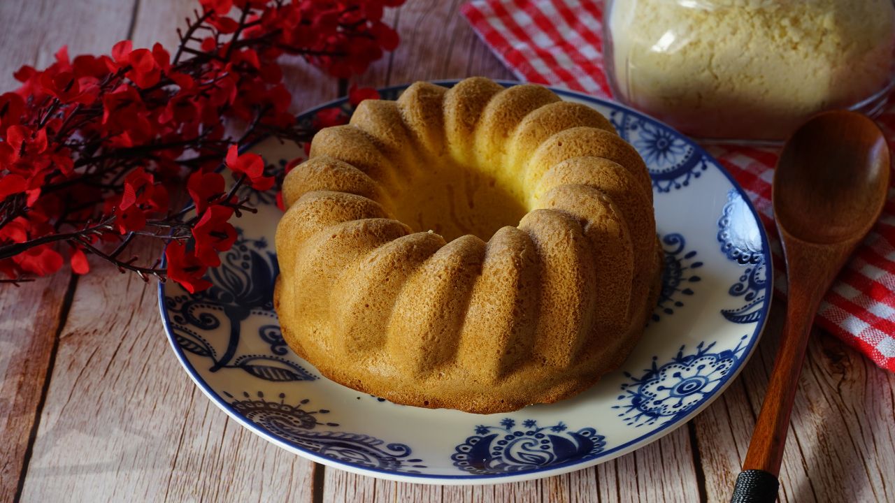 Bolo de Fubá Cremoso - Natação